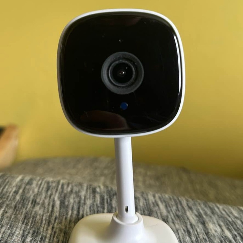 Smart Home Security Camera - Black and White